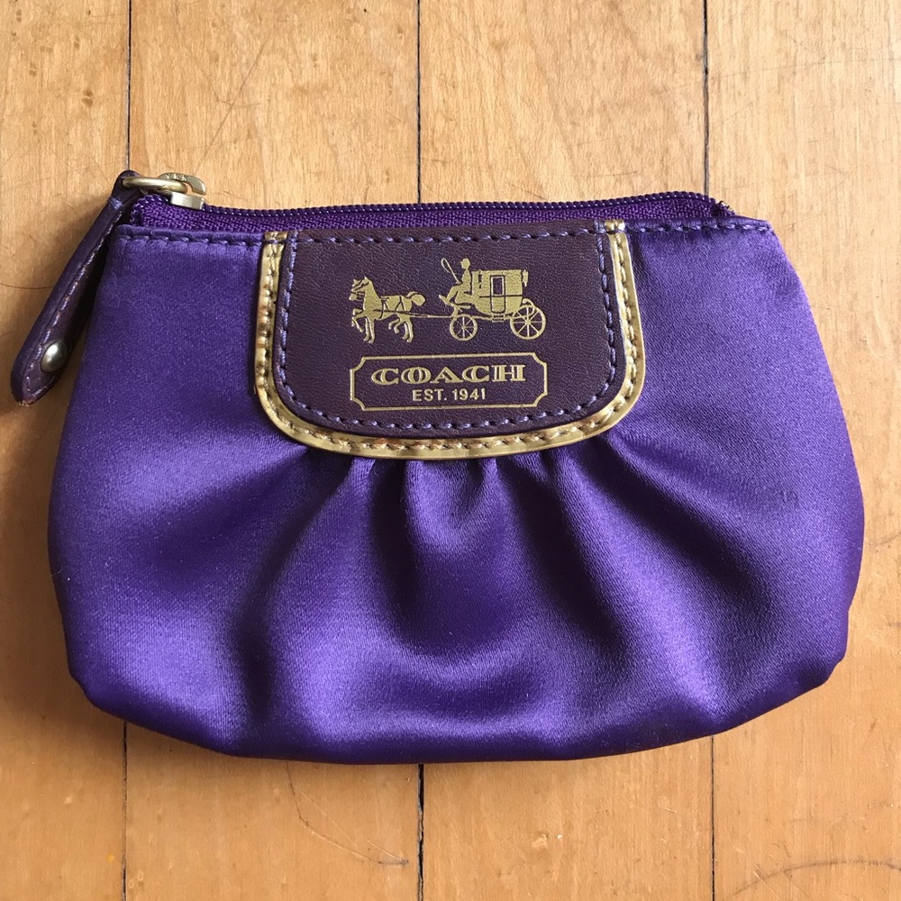 Coach coin purse